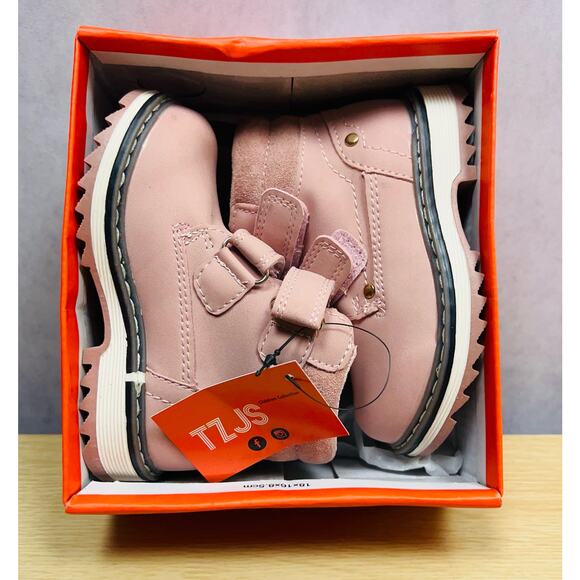 TZJS Kids Hiking Boots for Girls Waterproof Outdoor with Hook & Loop Size 6 - Picture 5 of 10